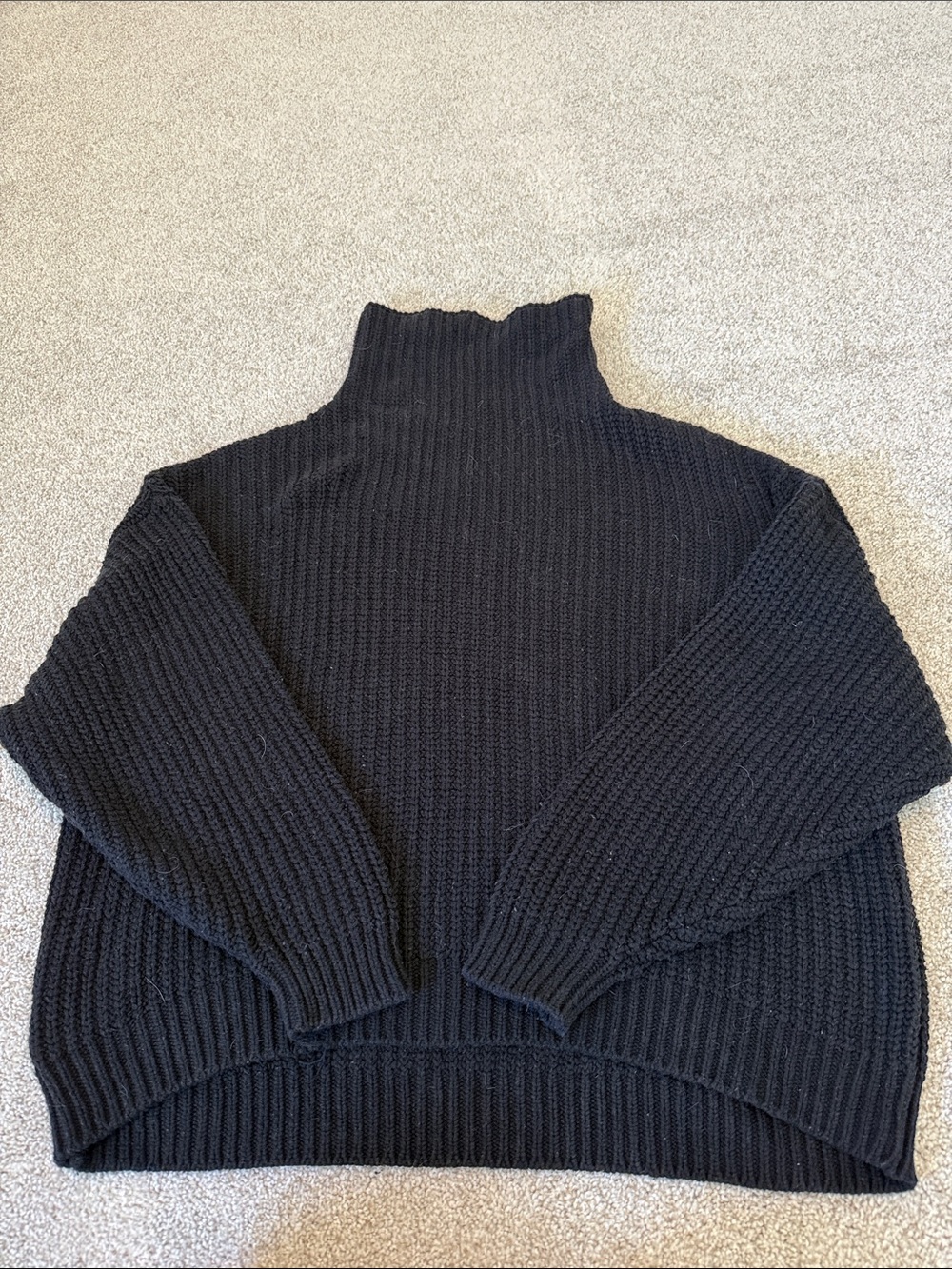 Free People Oversized Turtleneck Sweater